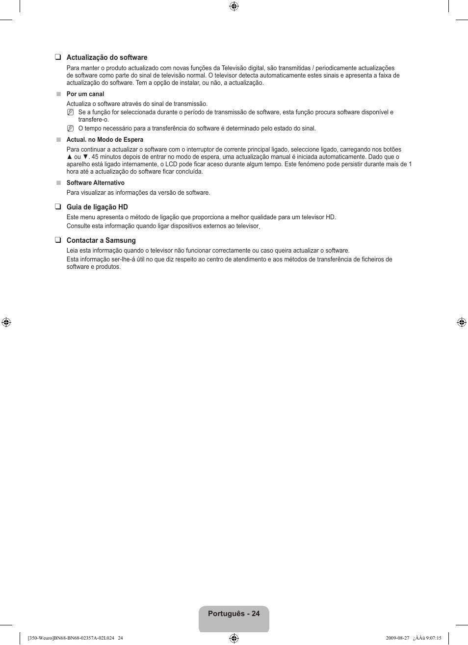 Samsung LE22B350F2W User Manual | Page 230 / 314