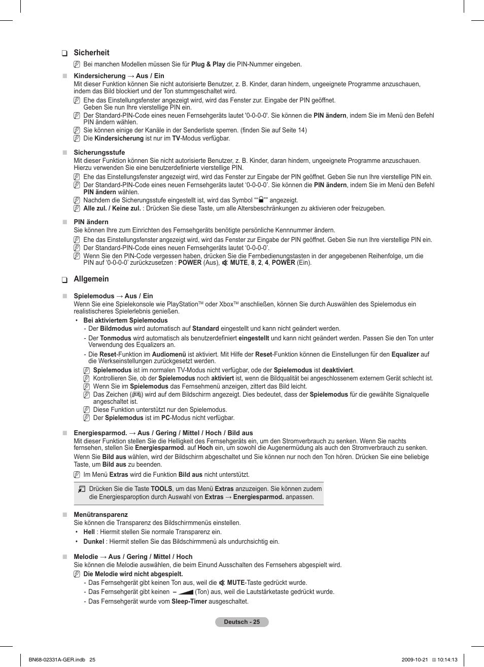 Samsung PS50B551T3W User Manual | Page 124 / 419