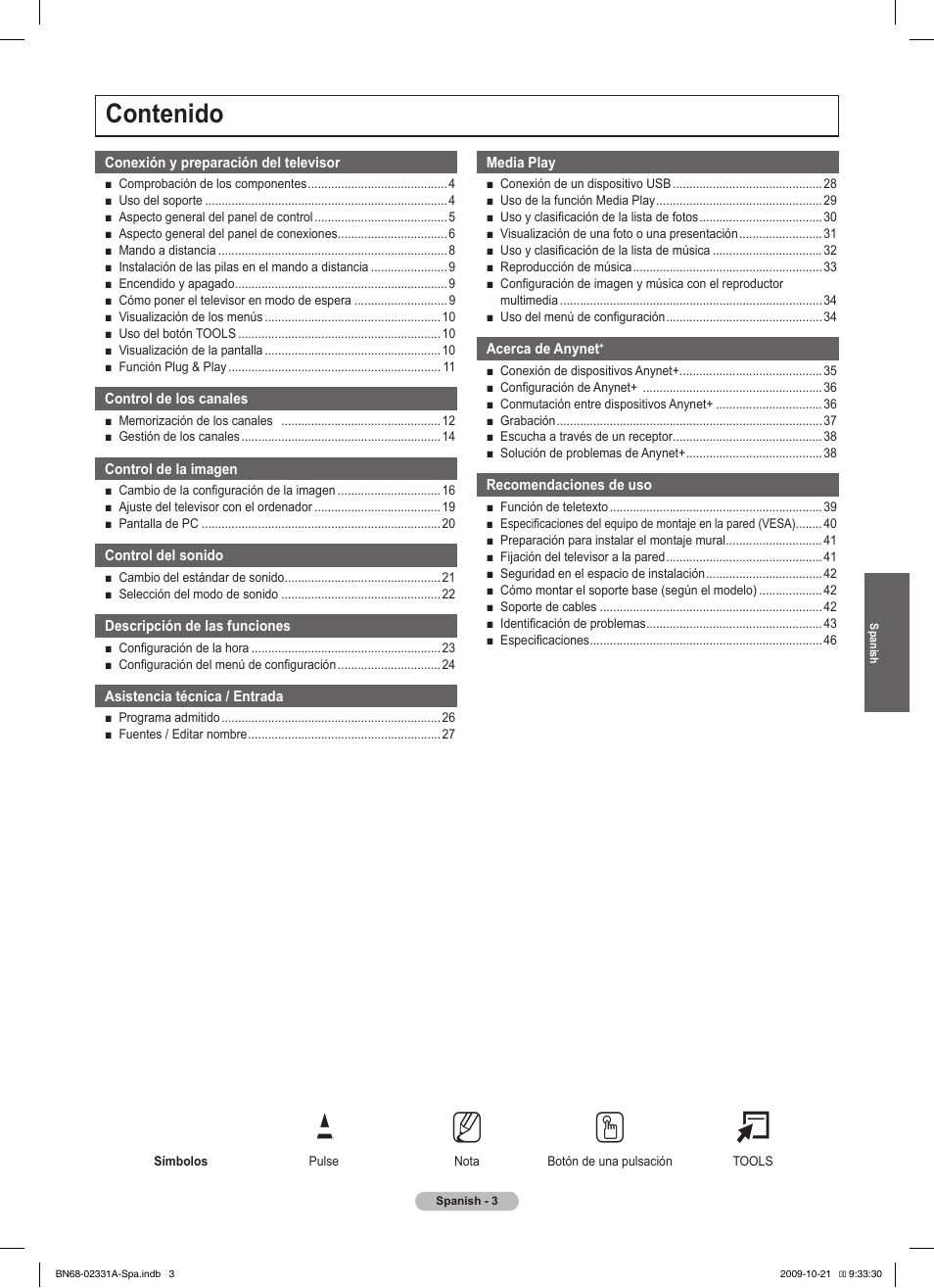 Samsung PS50B551T3W User Manual | Page 238 / 419