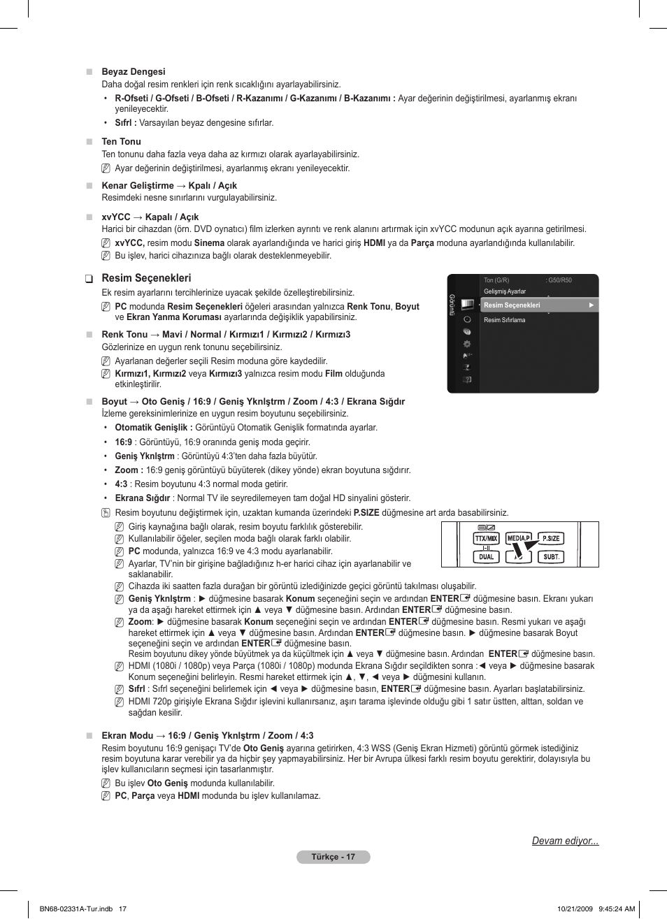 Samsung PS50B551T3W User Manual | Page 387 / 419