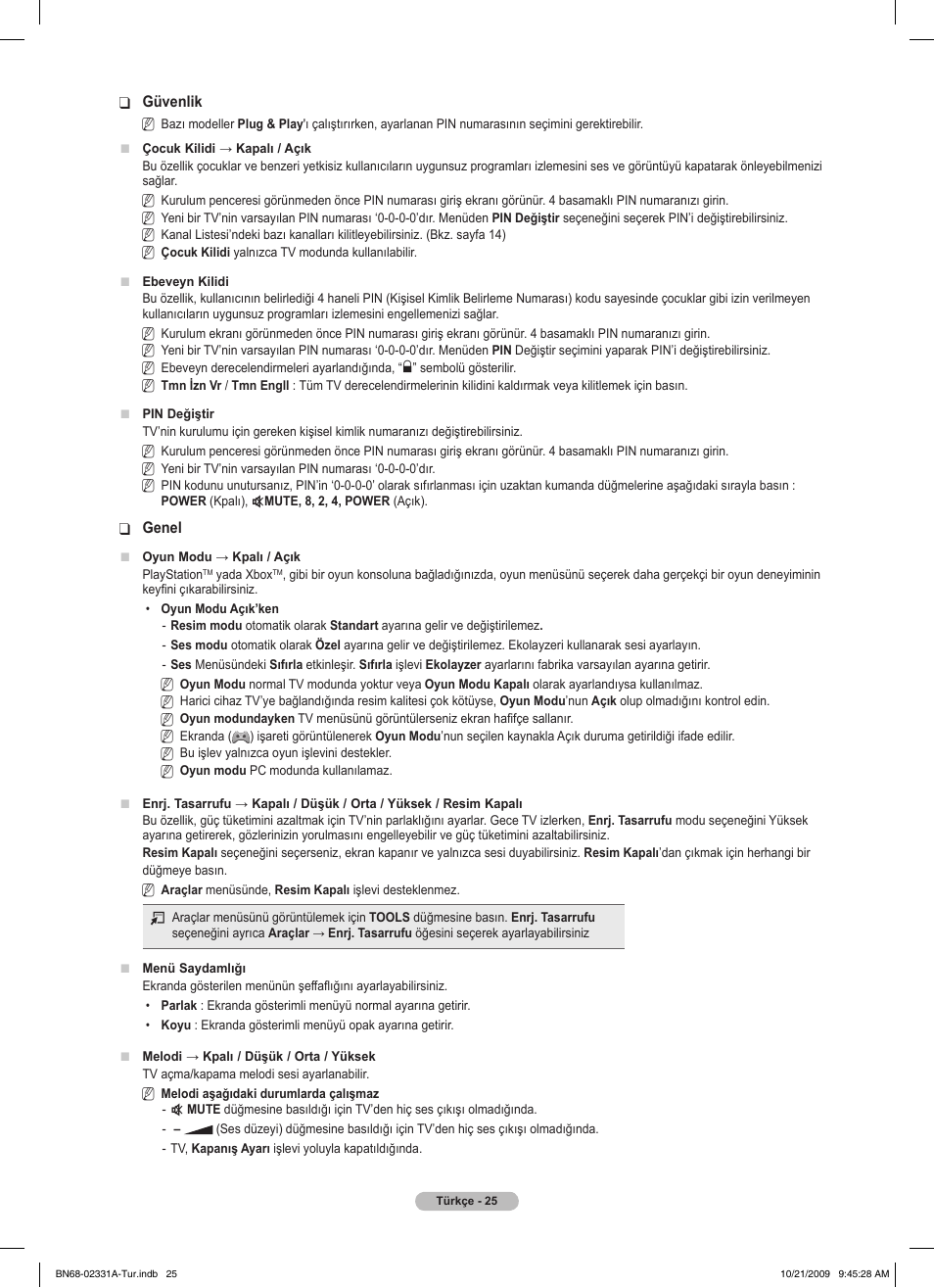 Samsung PS50B551T3W User Manual | Page 395 / 419