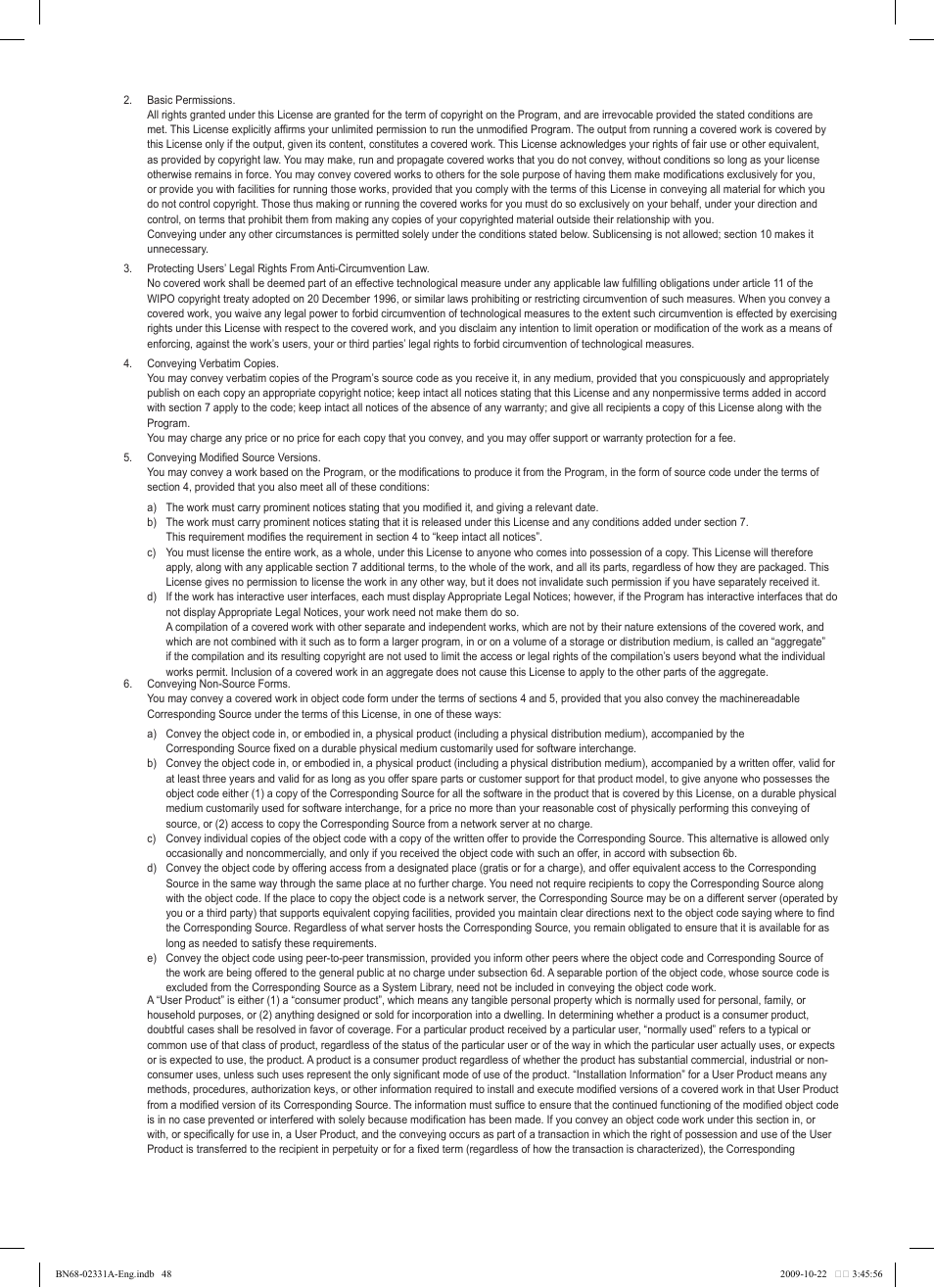 Samsung PS50B551T3W User Manual | Page 48 / 419