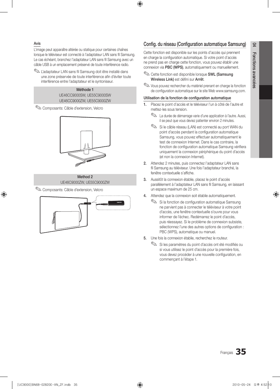 Samsung UE46C9000ZW User Manual | Page 99 / 257
