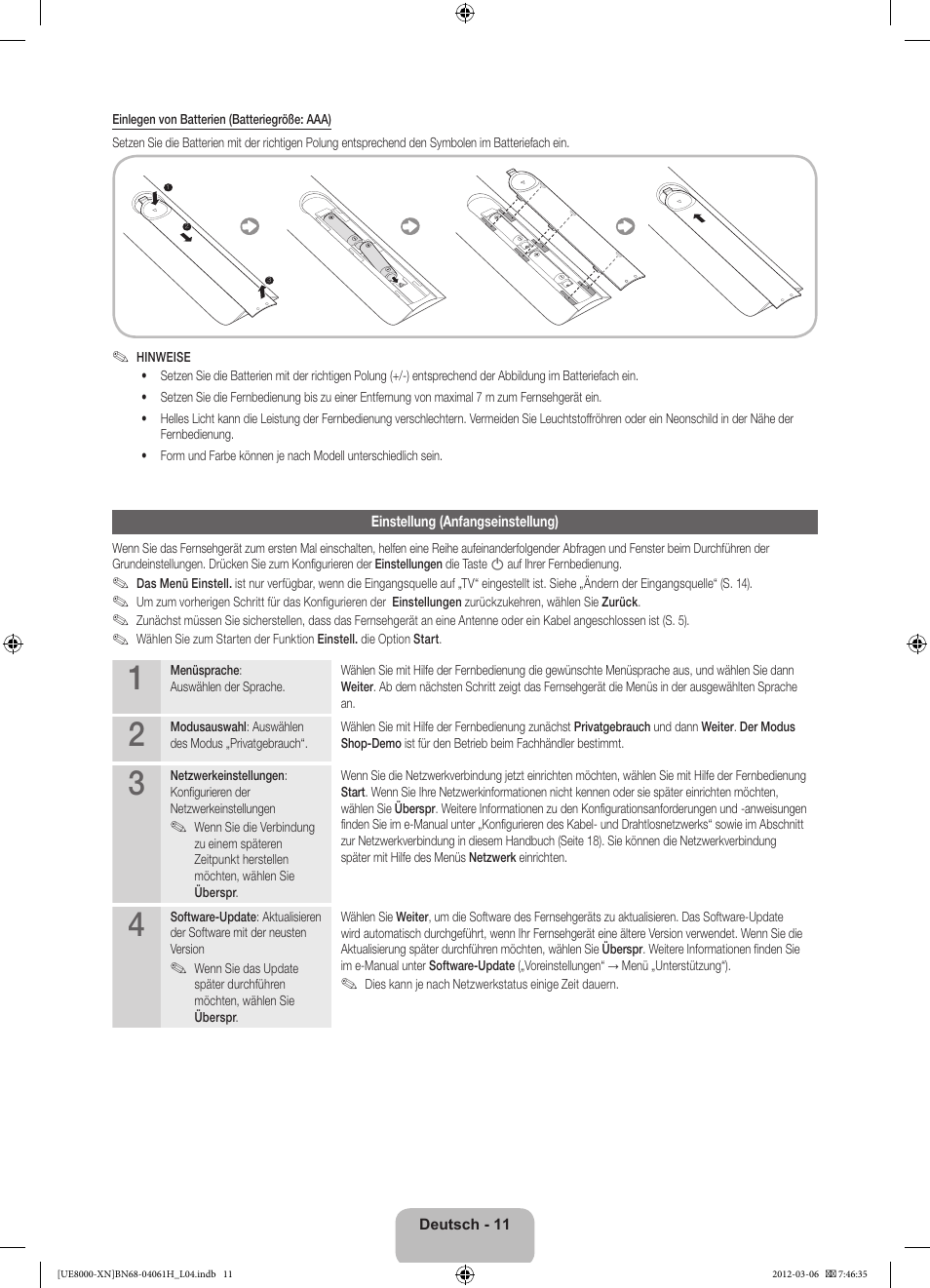 Samsung UE40ES8000S User Manual | Page 57 / 93