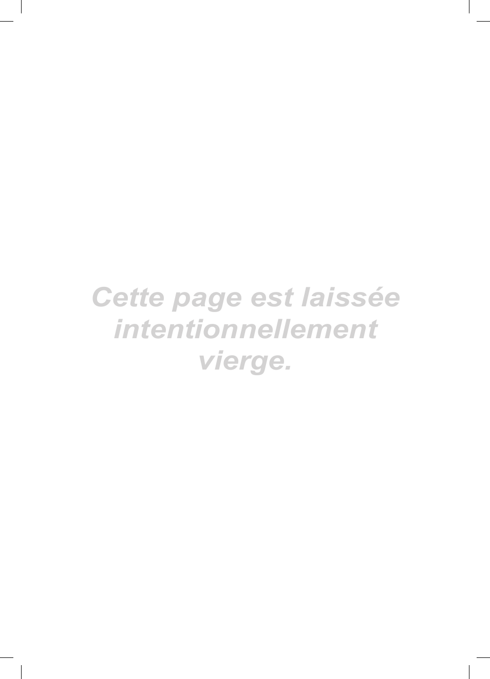 Cette page est laissée intentionnellement vierge | Samsung LE32C650L1W User Manual | Page 105 / 209