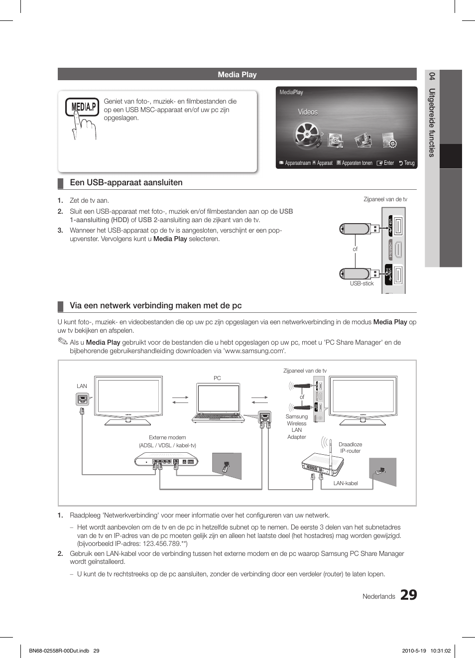 Samsung LE32C650L1W User Manual | Page 185 / 209