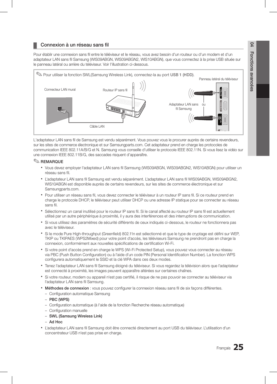 Samsung LE32C650L1W User Manual | Page 77 / 209