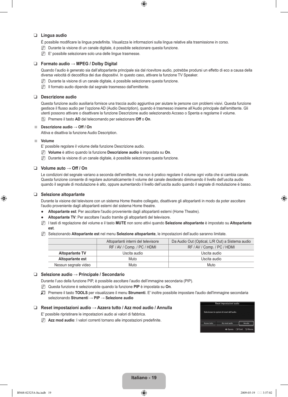 Samsung LE37B651T3P User Manual | Page 245 / 302