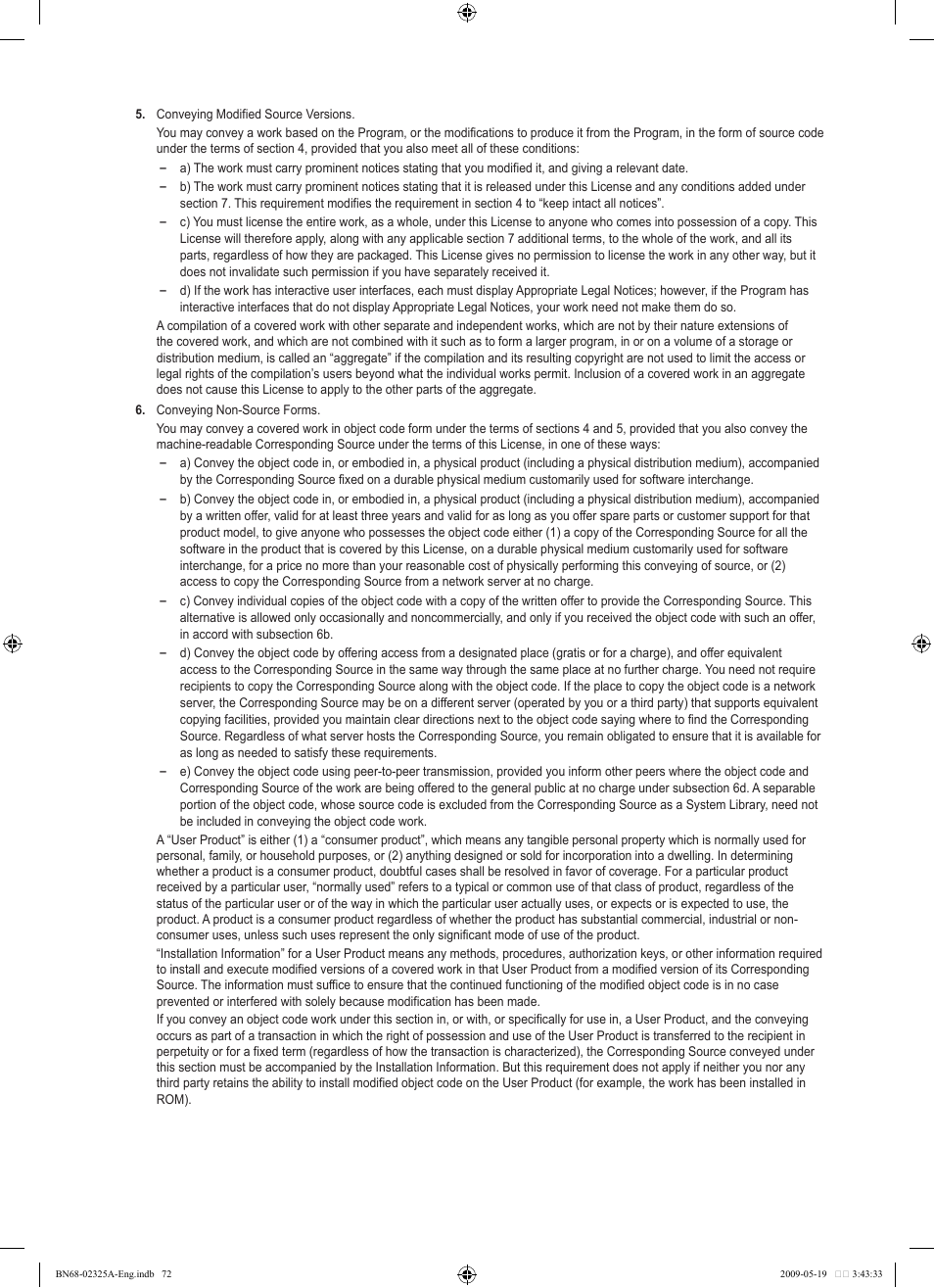 Samsung LE37B651T3P User Manual | Page 74 / 302