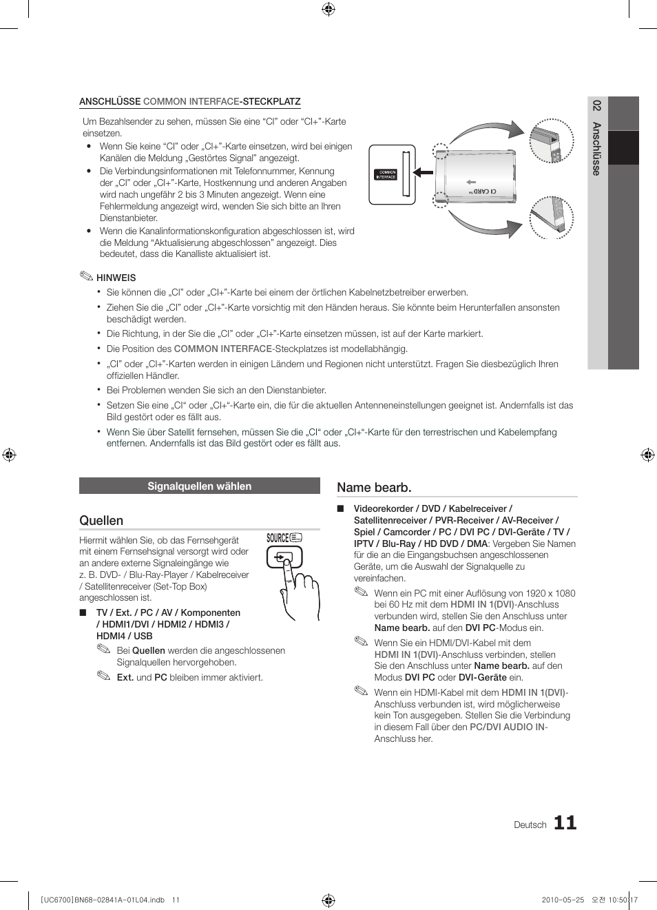 Samsung UE37C6730US User Manual | Page 71 / 241