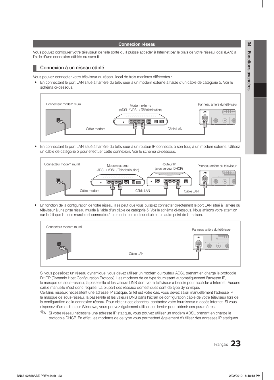 Samsung LE46C653M2W User Manual | Page 131 / 217
