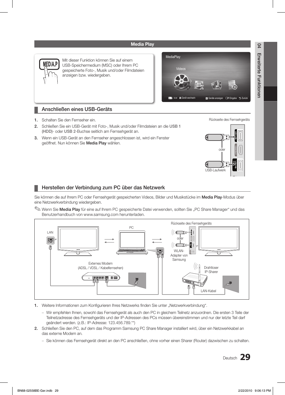 Samsung LE46C653M2W User Manual | Page 83 / 217