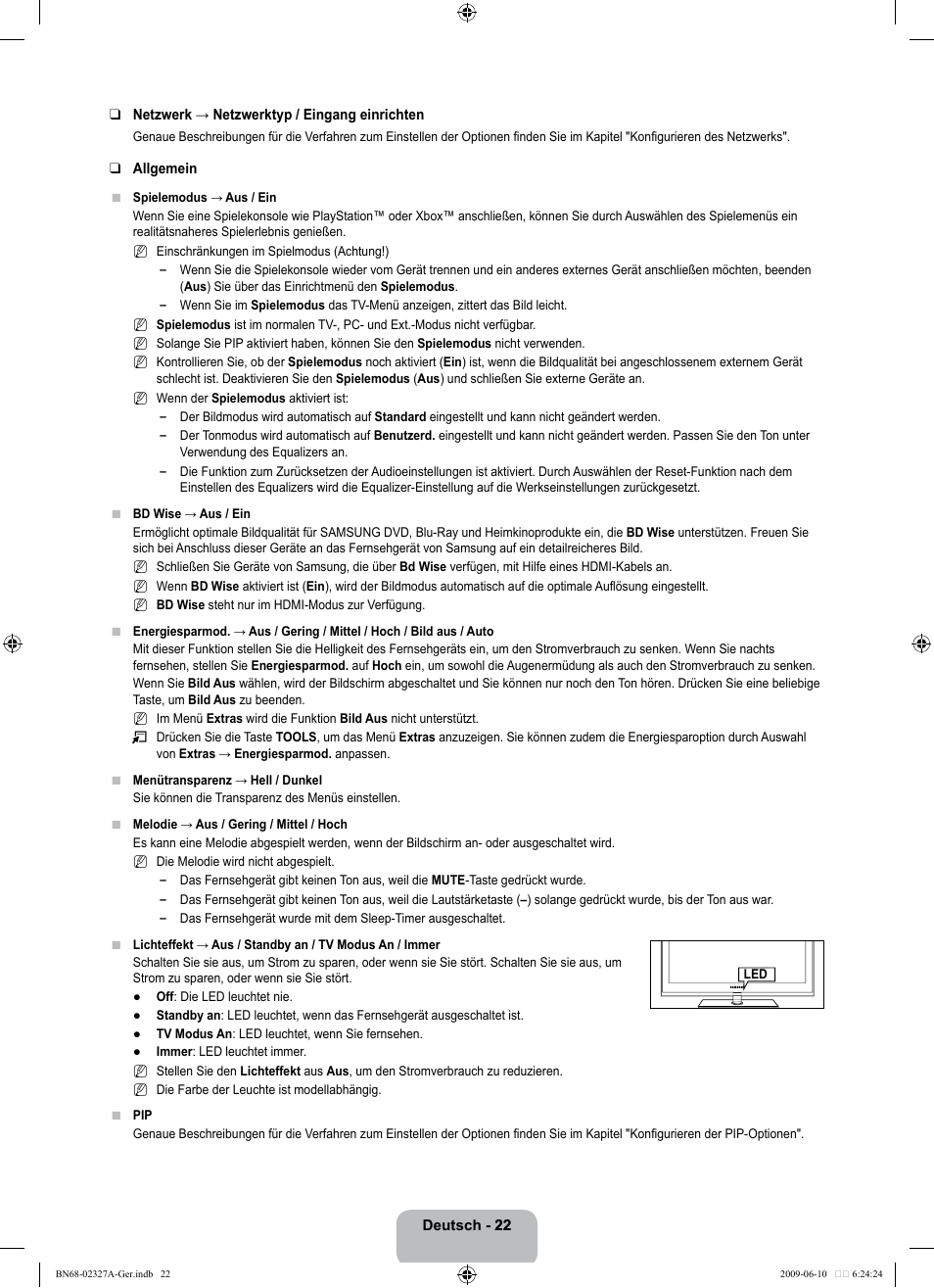 Samsung LE40B750U1P User Manual | Page 108 / 302