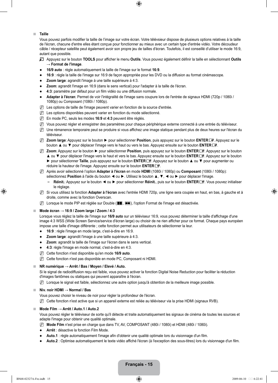 Samsung LE40B750U1P User Manual | Page 171 / 302