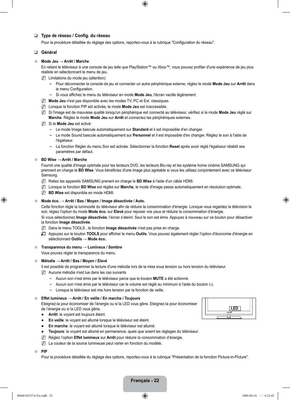 Samsung LE40B750U1P User Manual | Page 178 / 302