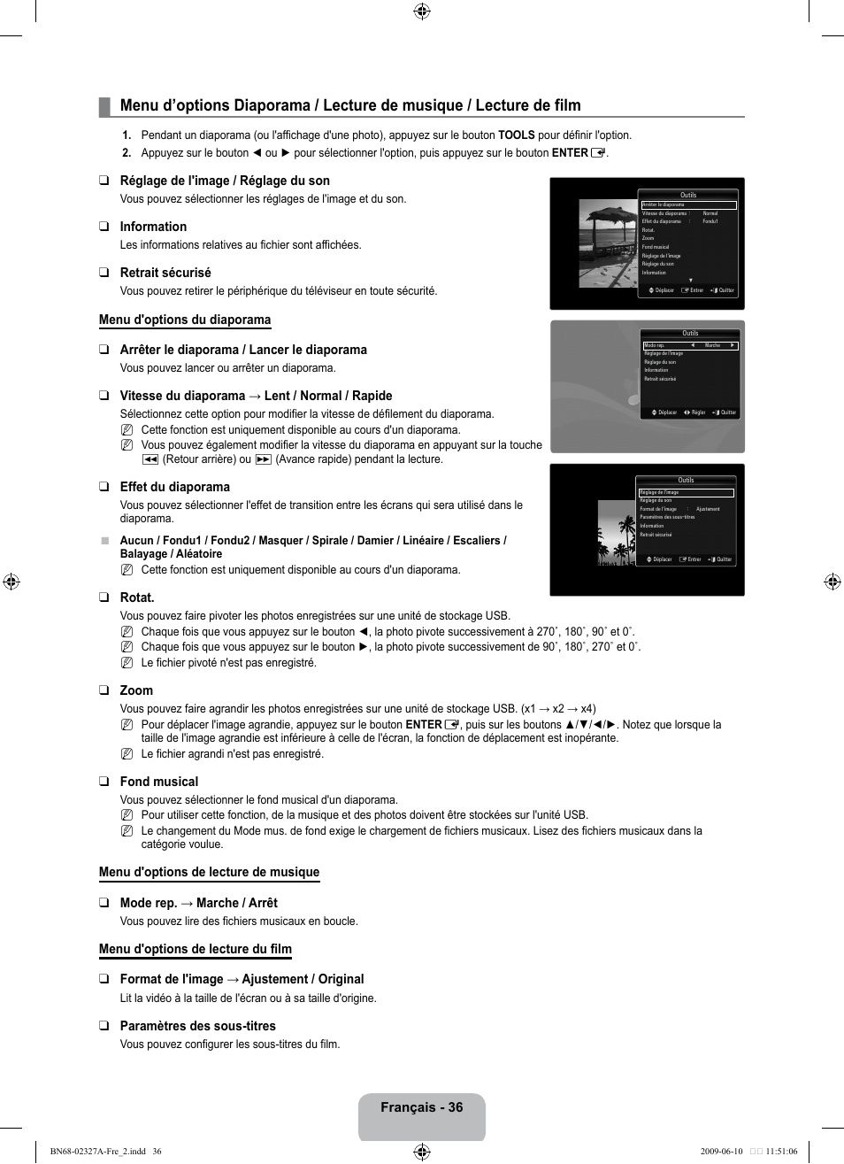Samsung LE40B750U1P User Manual | Page 192 / 302