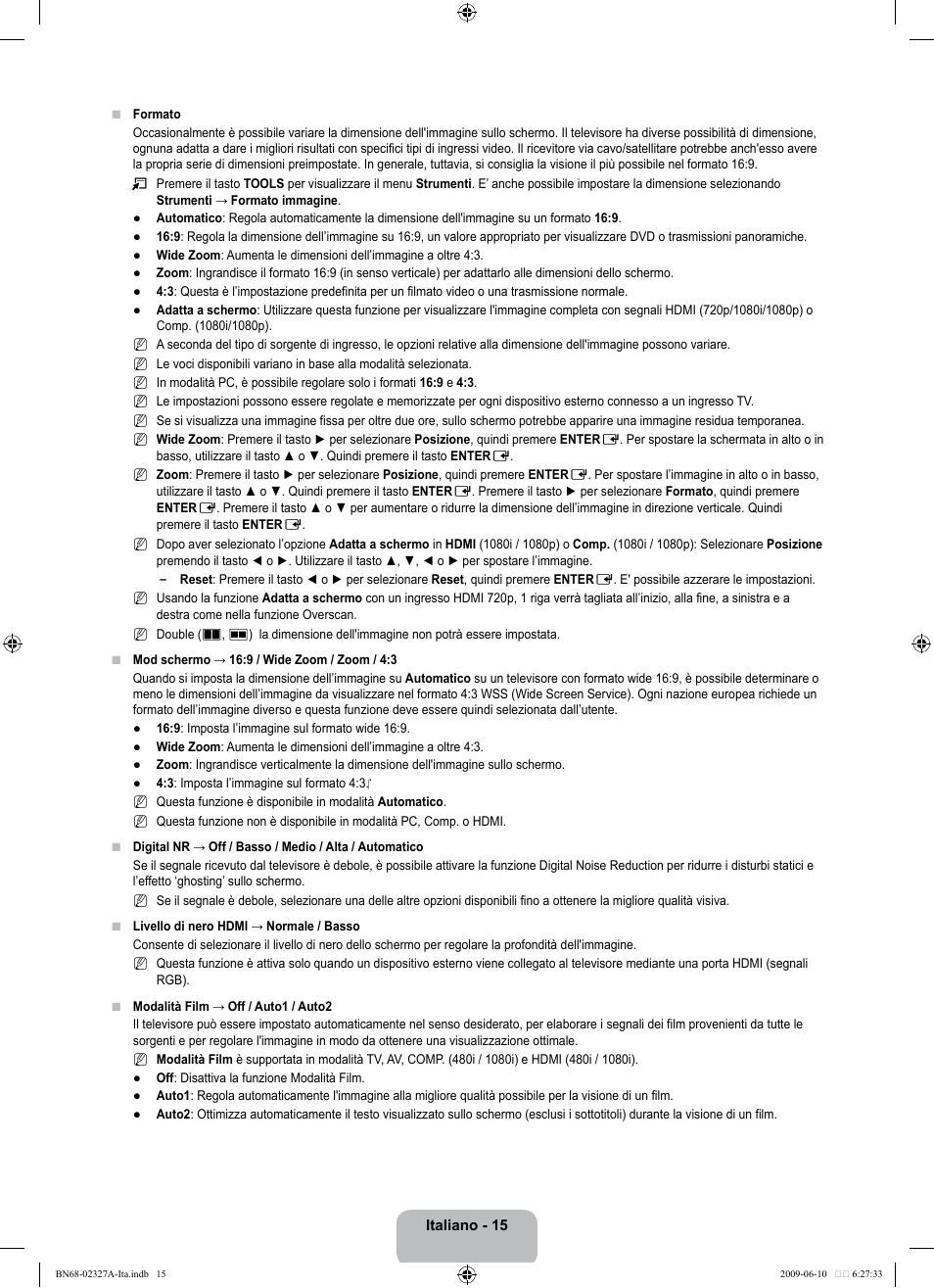 Samsung LE40B750U1P User Manual | Page 241 / 302
