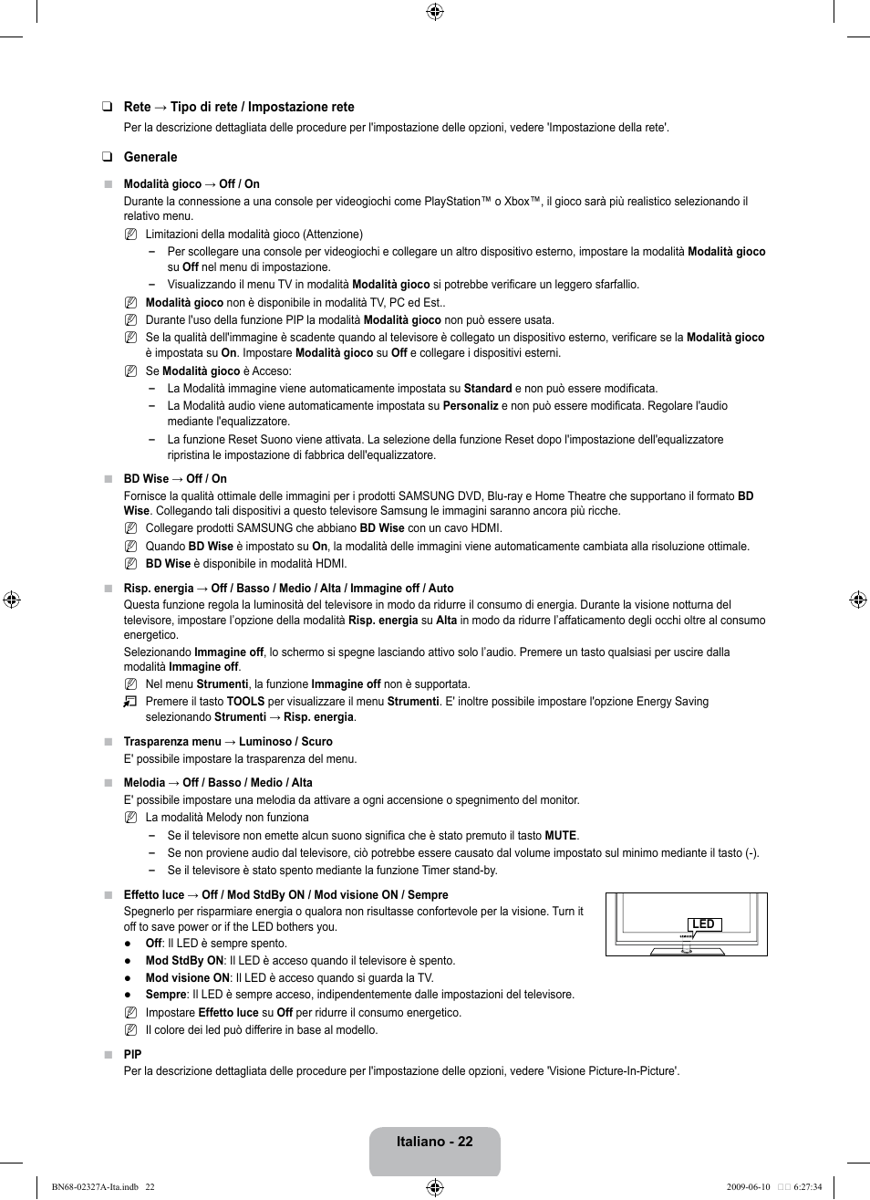 Samsung LE40B750U1P User Manual | Page 248 / 302