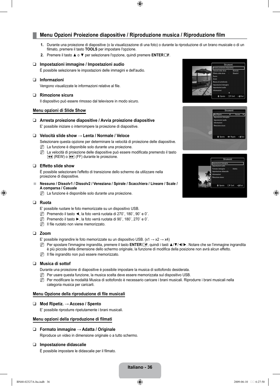 Samsung LE40B750U1P User Manual | Page 262 / 302