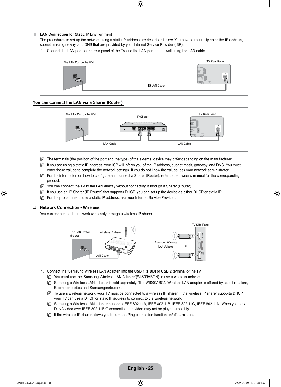Samsung LE40B750U1P User Manual | Page 27 / 302