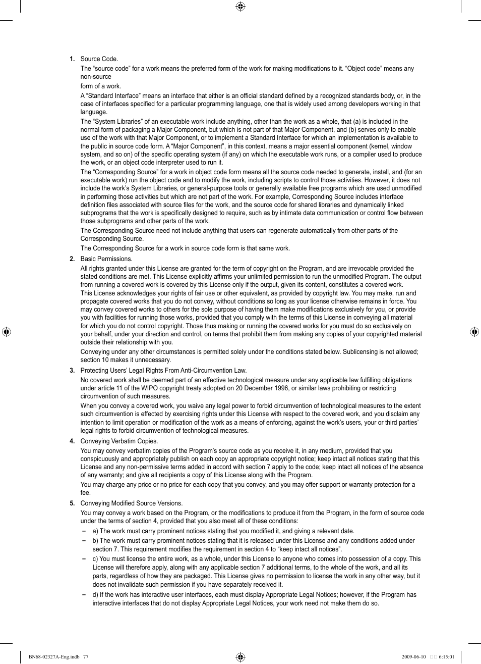 Samsung LE40B750U1P User Manual | Page 79 / 302