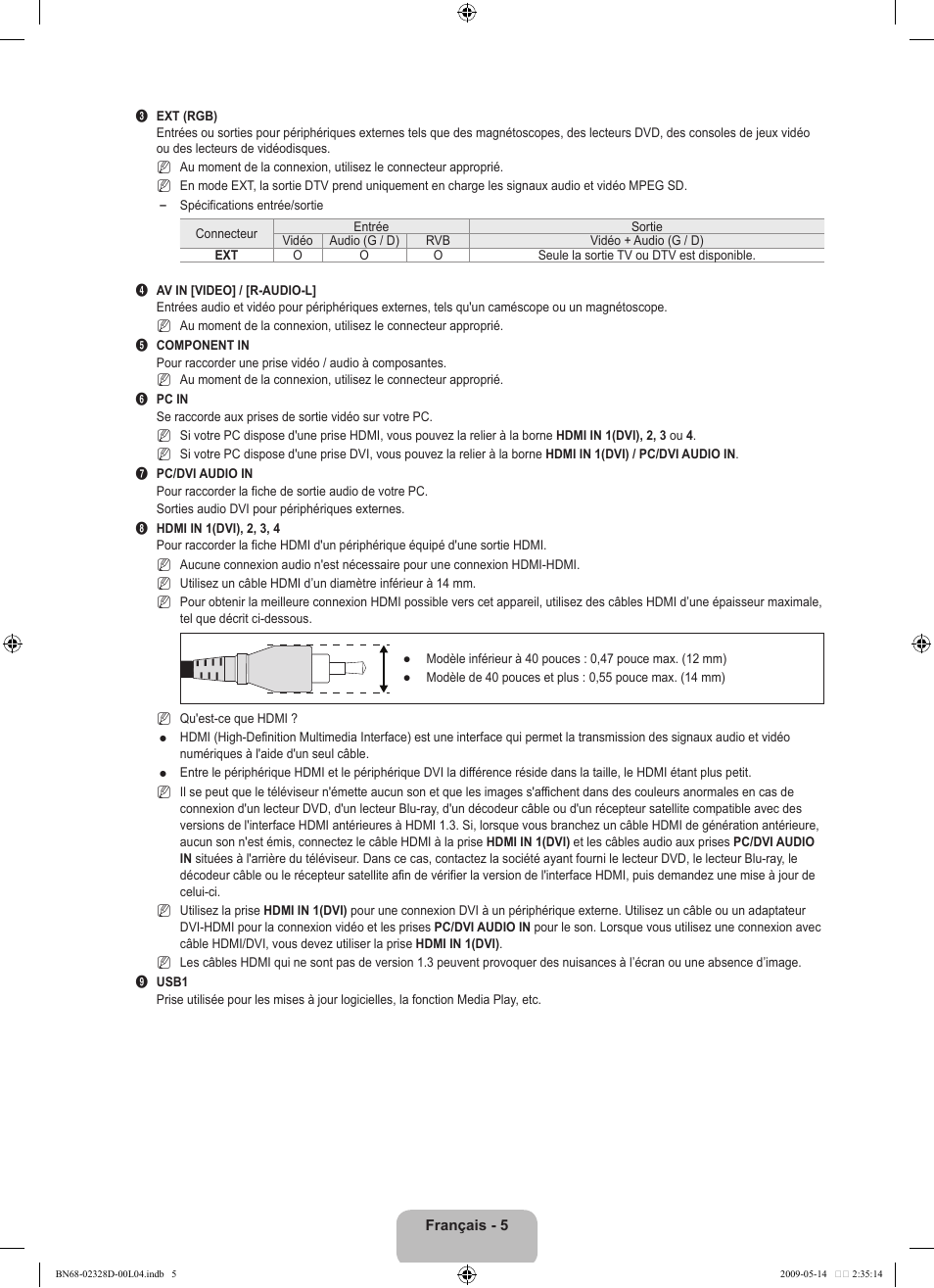 Samsung UE46B6000VP User Manual | Page 121 / 222