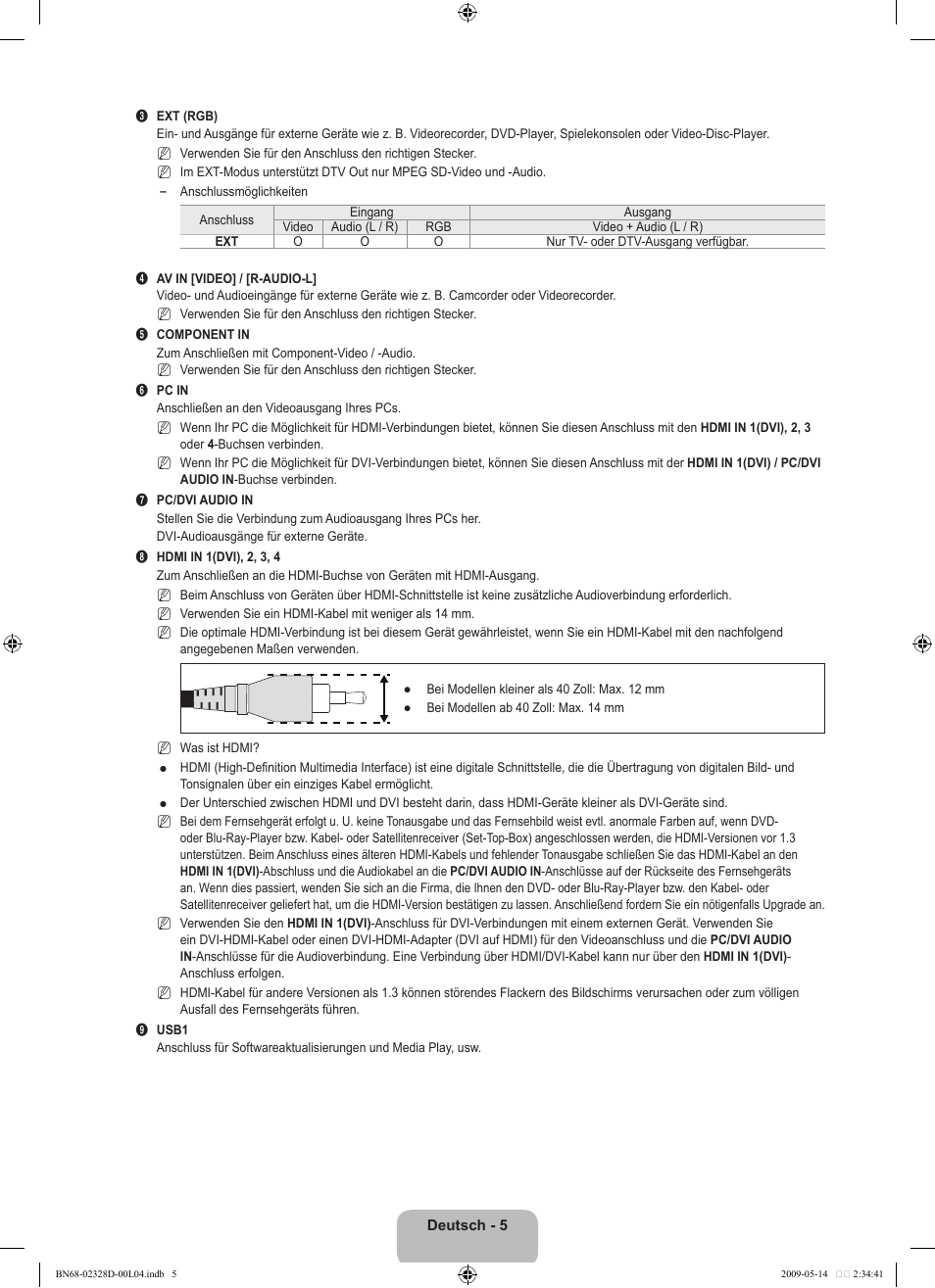 Samsung UE46B6000VP User Manual | Page 71 / 222