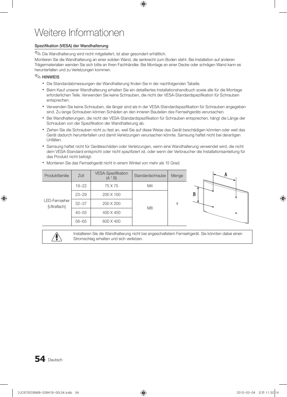 Weitere informationen | Samsung UE37C6730US User Manual | Page 174 / 241