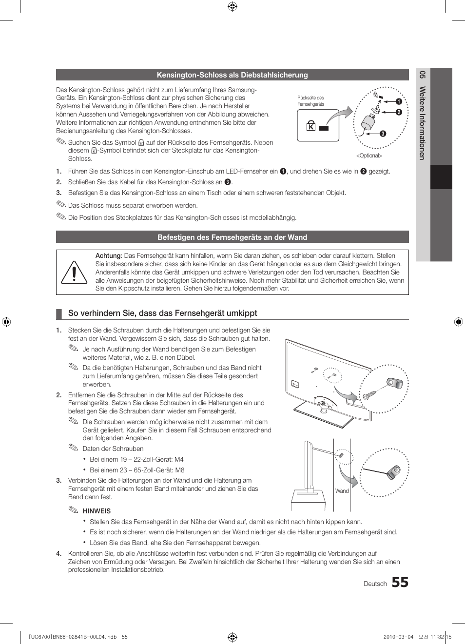 Samsung UE37C6730US User Manual | Page 175 / 241