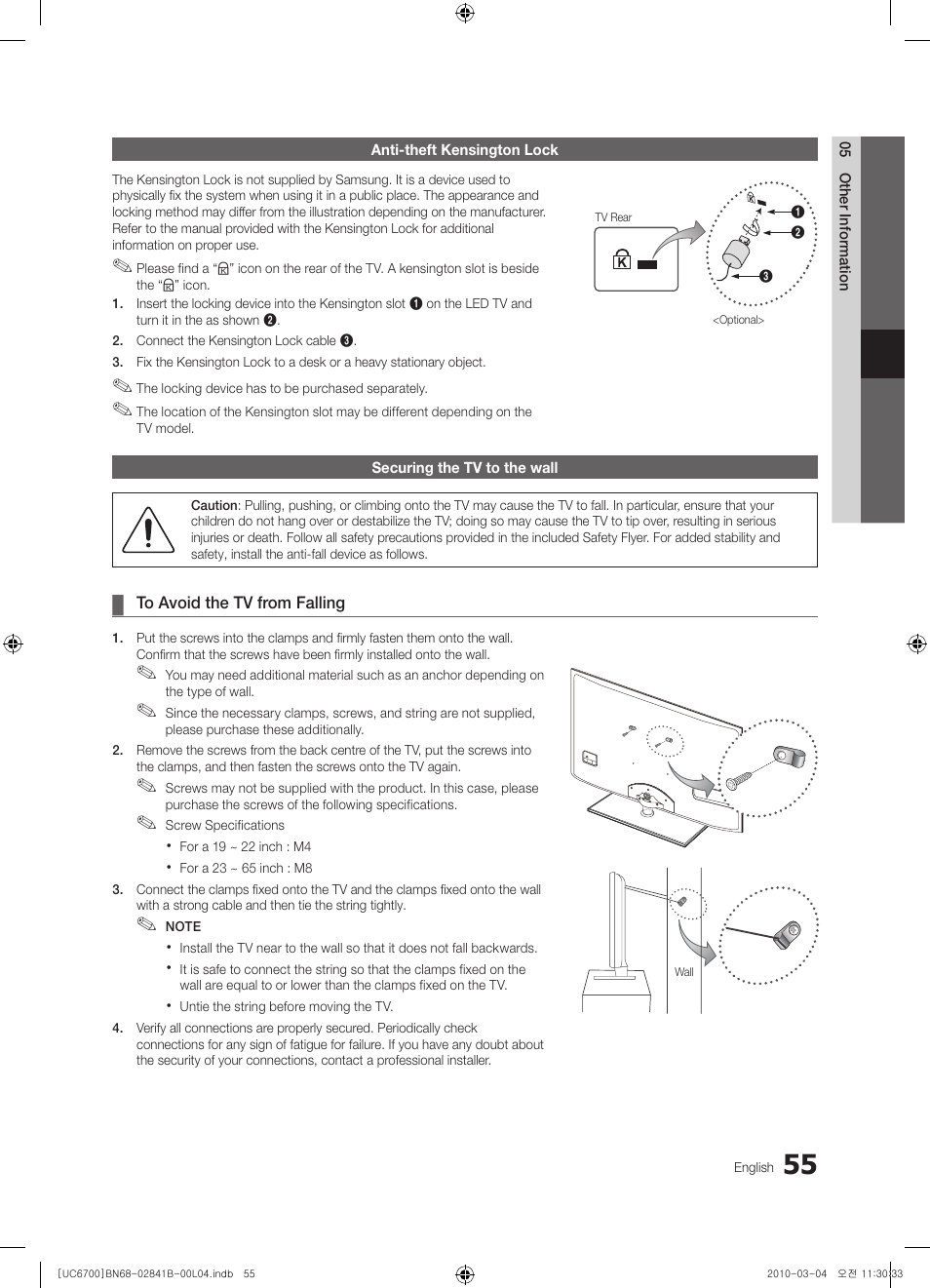 Samsung UE37C6730US User Manual | Page 55 / 241