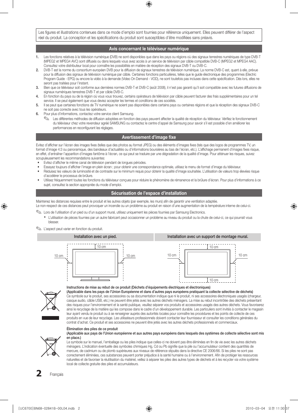 Samsung UE37C6730US User Manual | Page 62 / 241