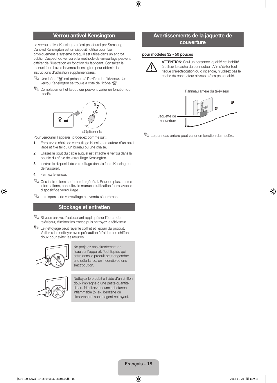 Samsung UE40F6100AW User Manual | Page 38 / 81