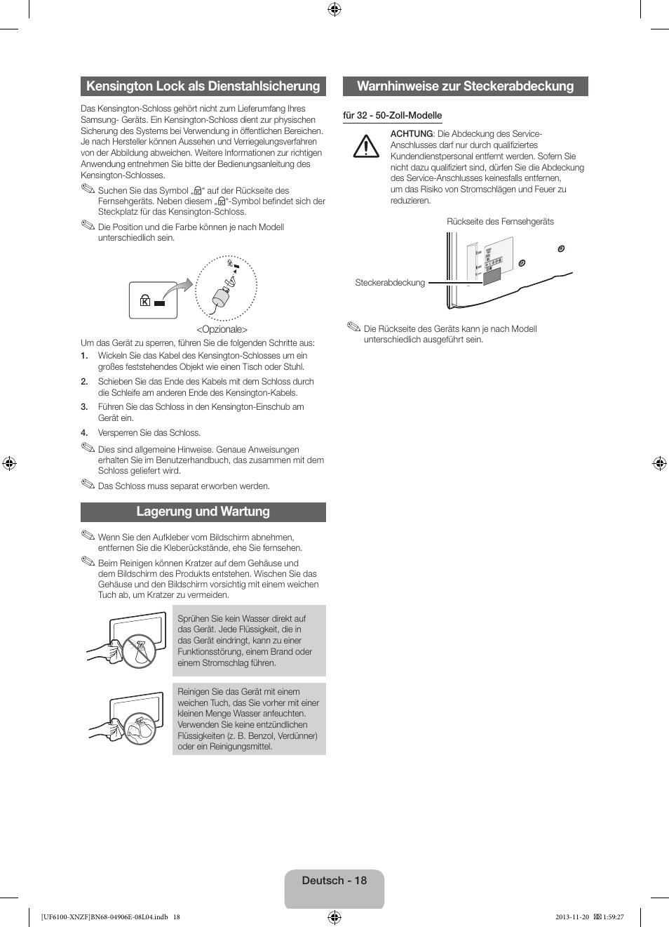 Samsung UE40F6100AW User Manual | Page 58 / 81