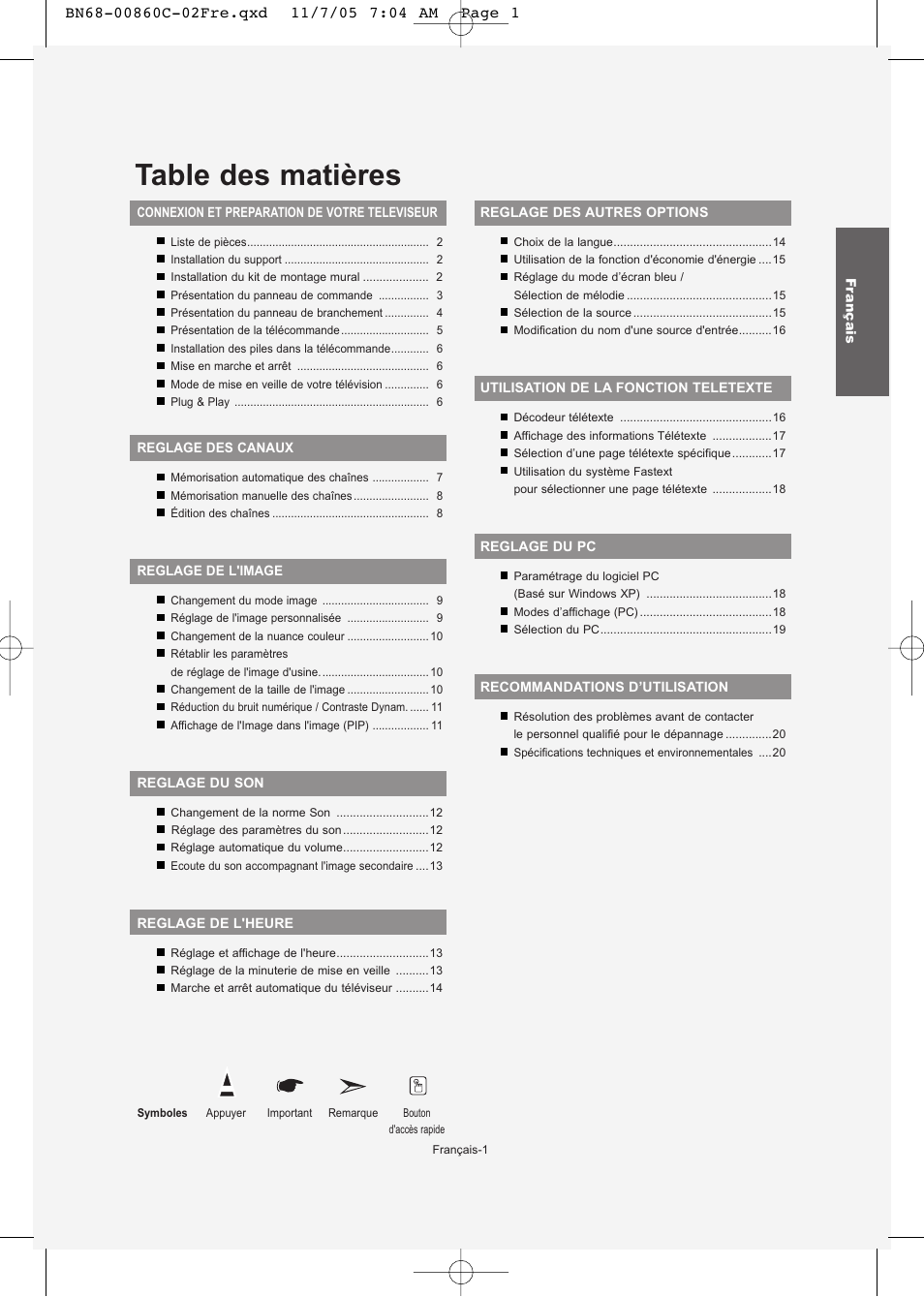 Samsung LE32T51S User Manual | Page 23 / 147