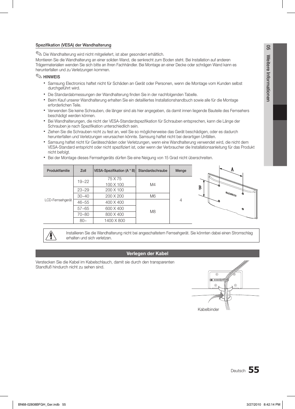 Samsung LE40C750R2W User Manual | Page 177 / 245