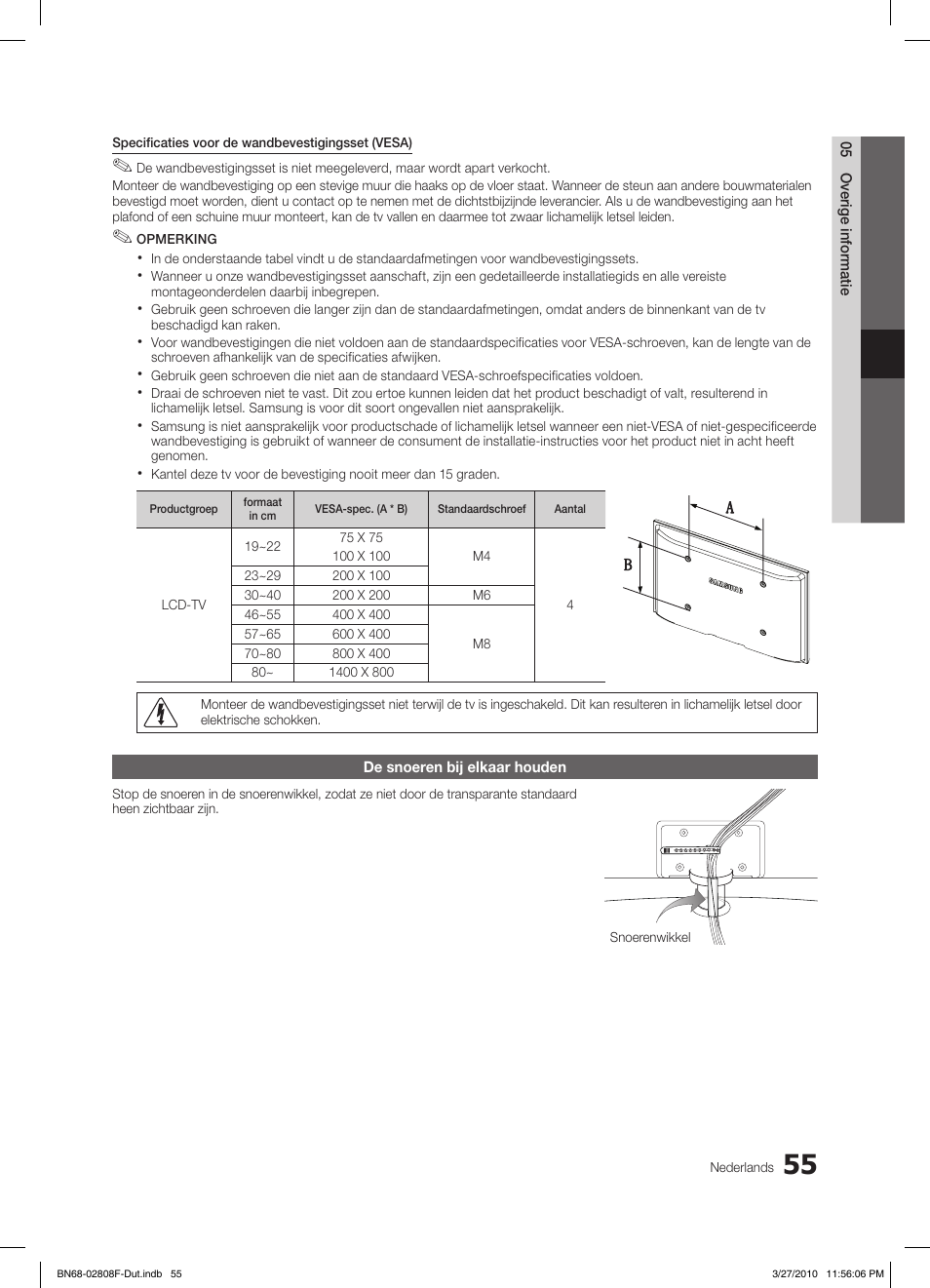 Samsung LE40C750R2W User Manual | Page 238 / 245