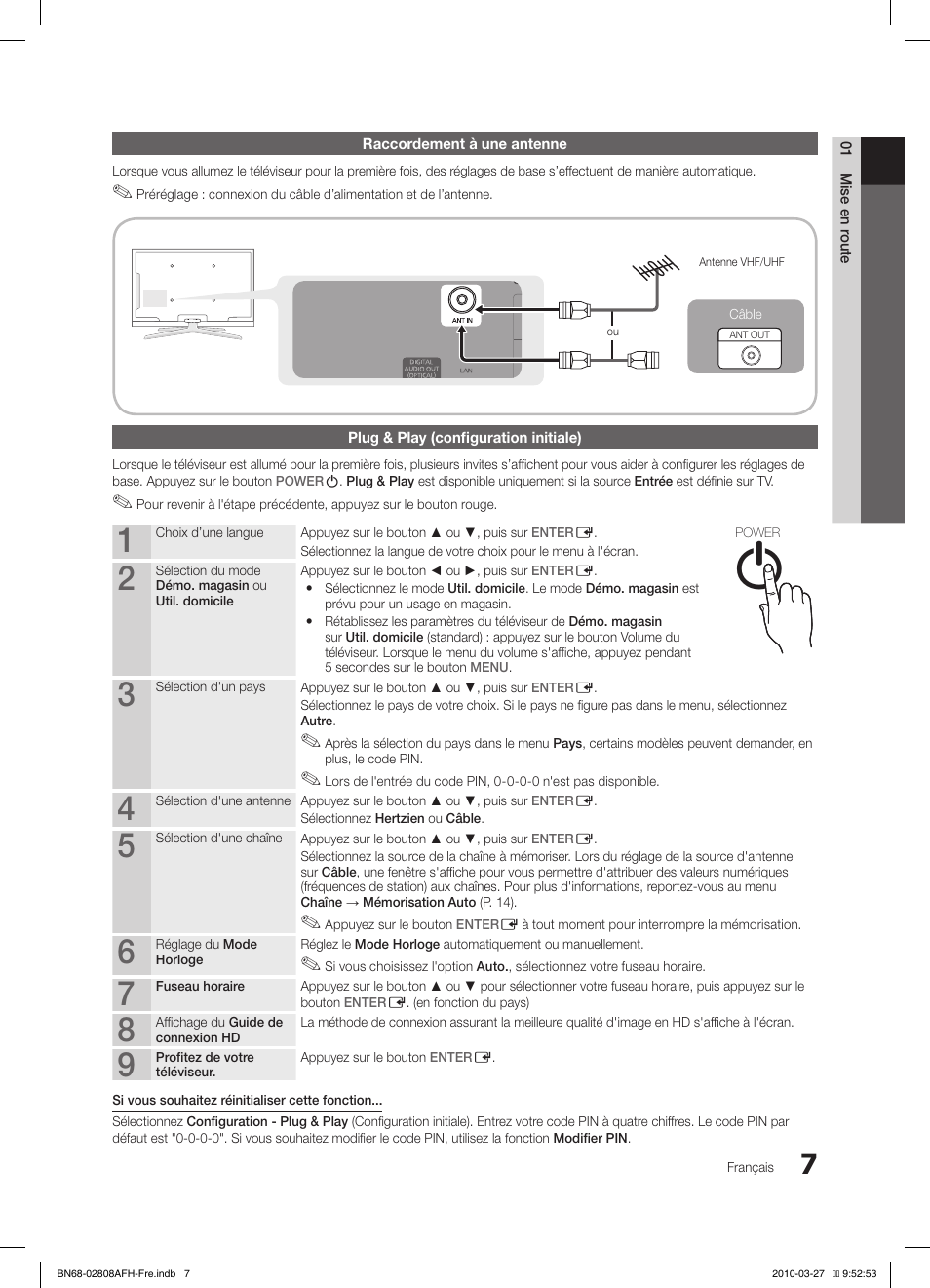 Samsung LE40C750R2W User Manual | Page 68 / 245