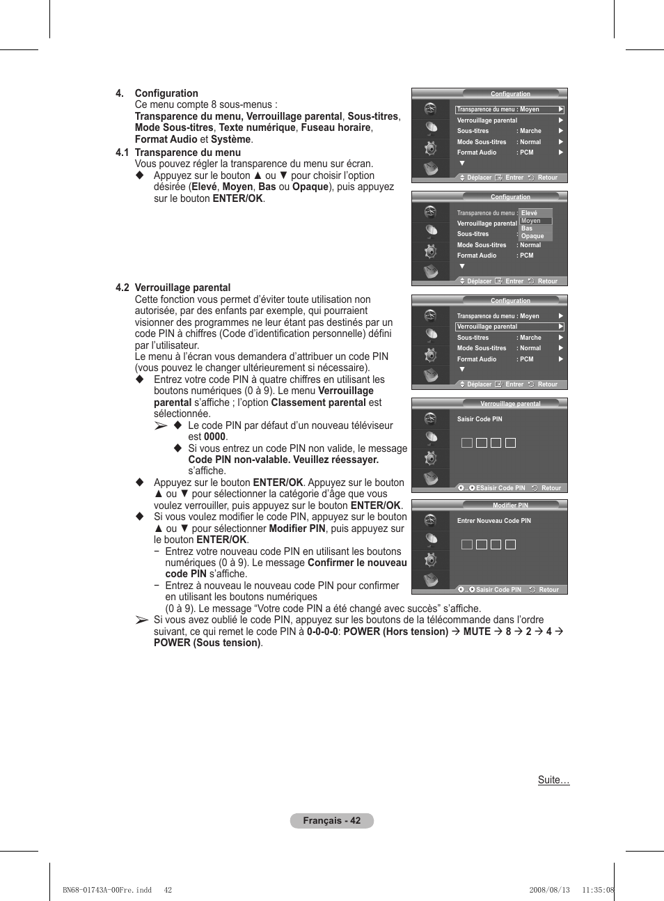 Samsung PS50A417C2D User Manual | Page 104 / 477