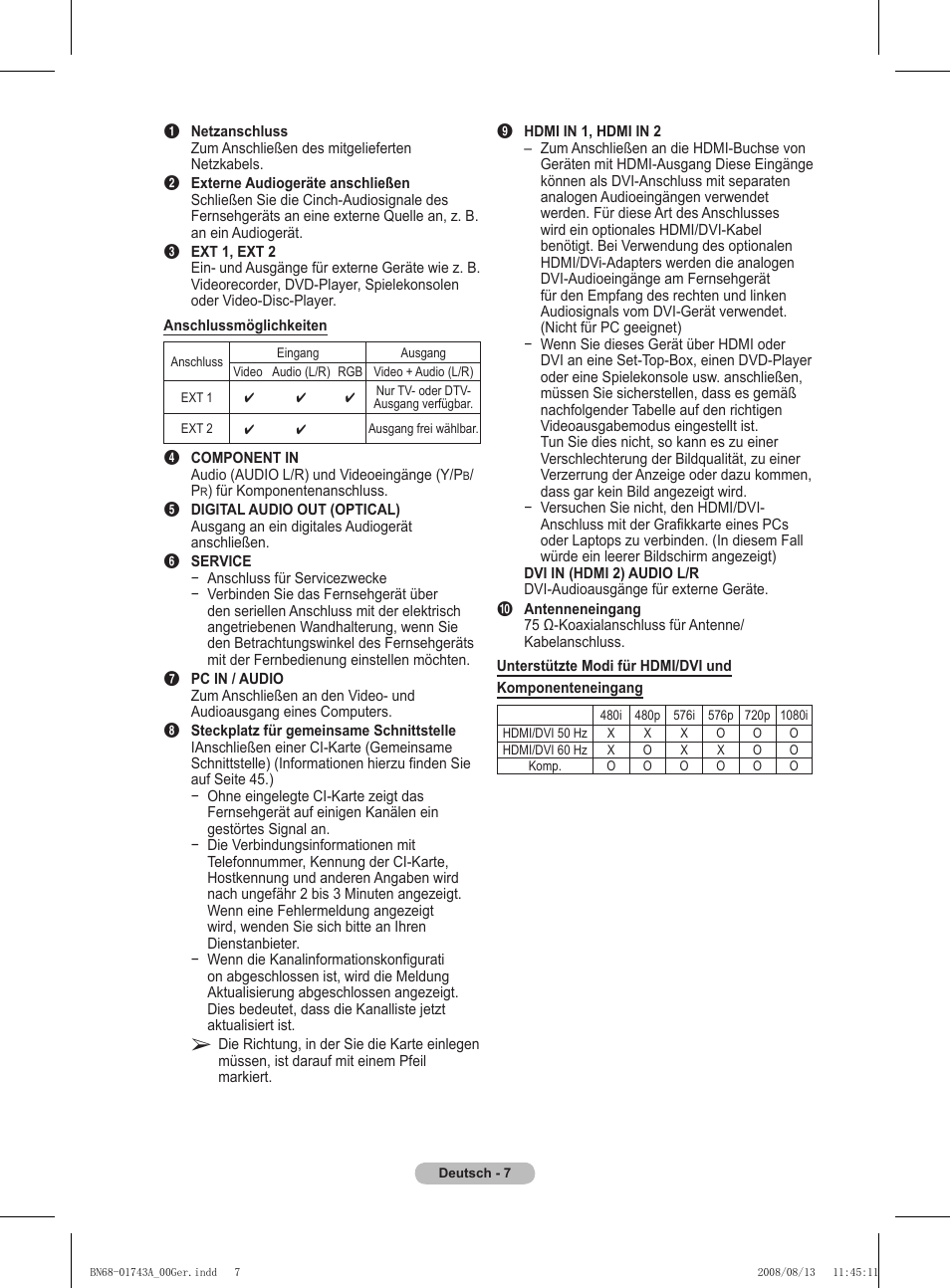 Samsung PS50A417C2D User Manual | Page 128 / 477