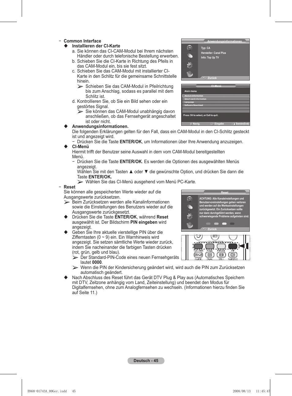 Samsung PS50A417C2D User Manual | Page 166 / 477