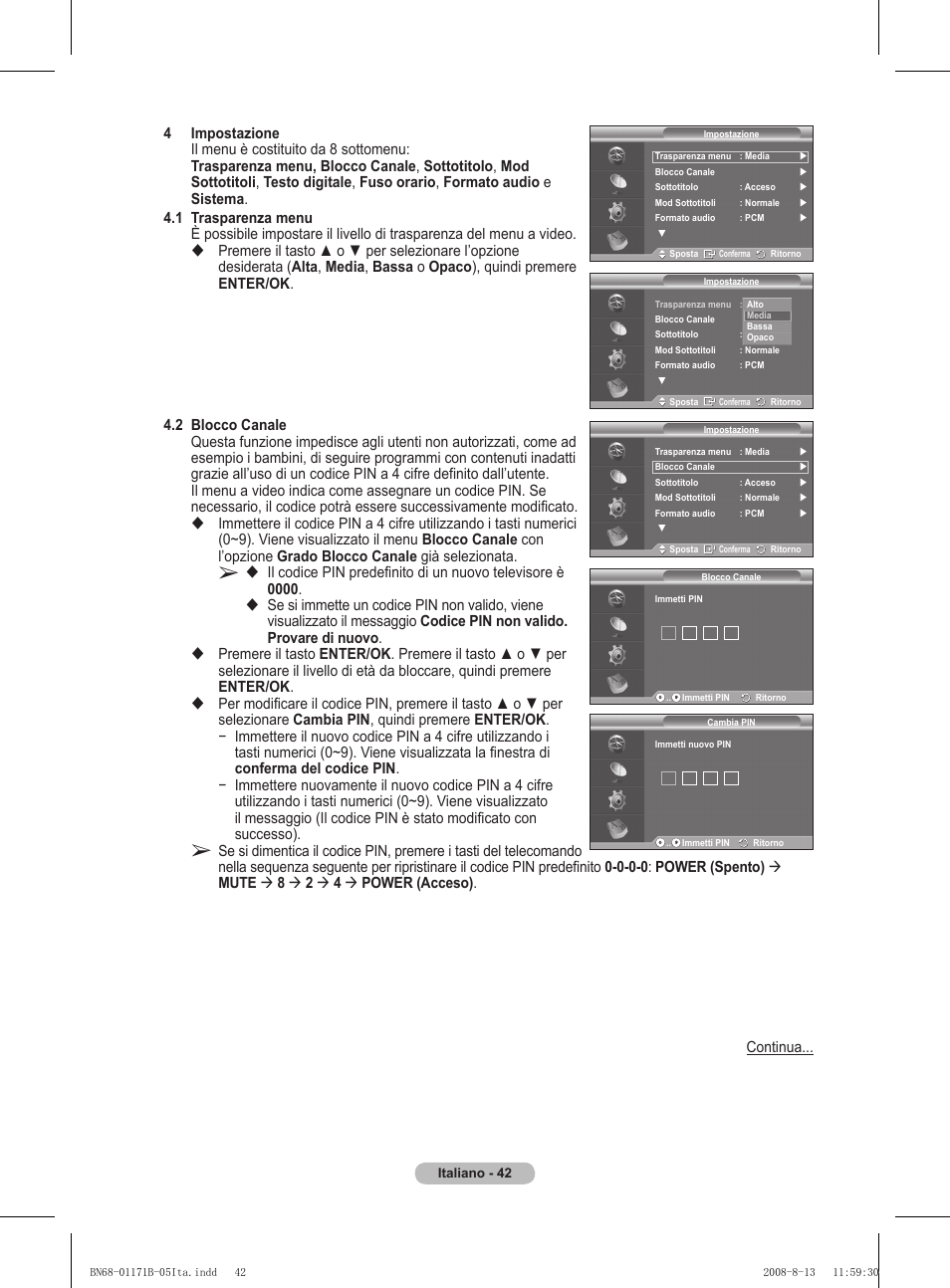 Samsung PS50A417C2D User Manual | Page 281 / 477