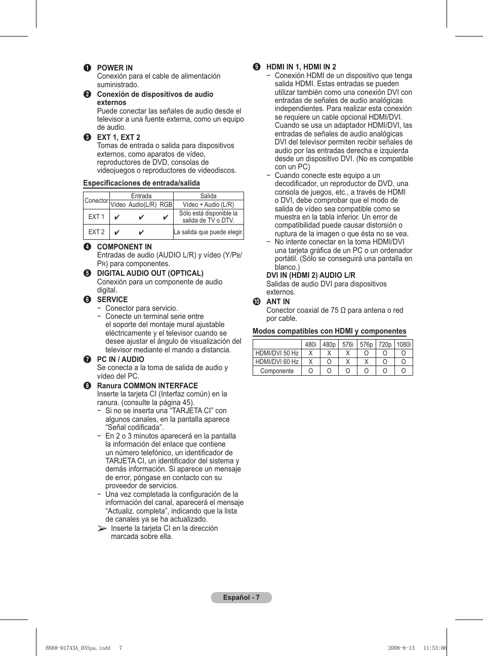 Samsung PS50A417C2D User Manual | Page 306 / 477