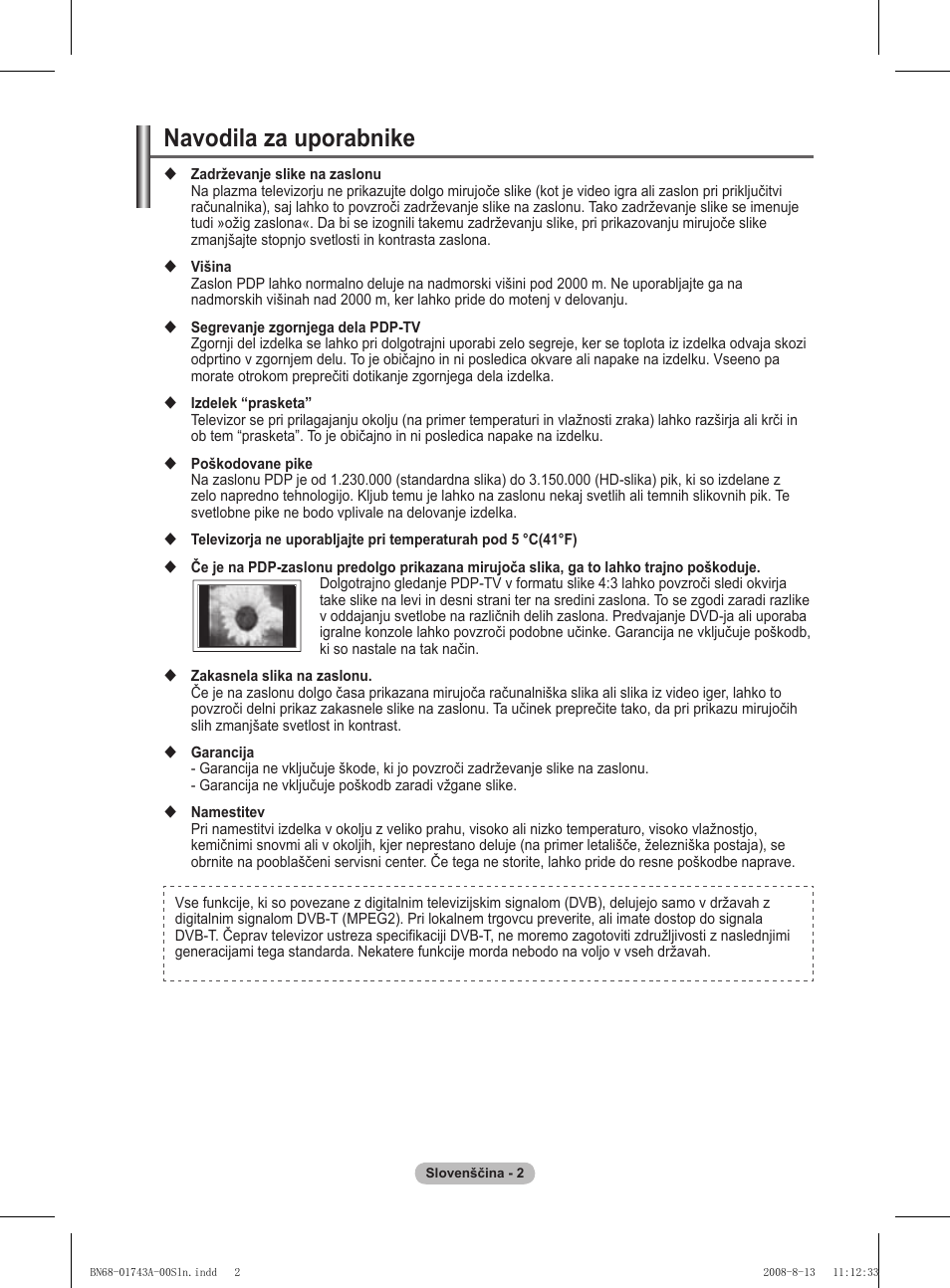 Navodila za uporabnike | Samsung PS50A417C2D User Manual | Page 419 / 477