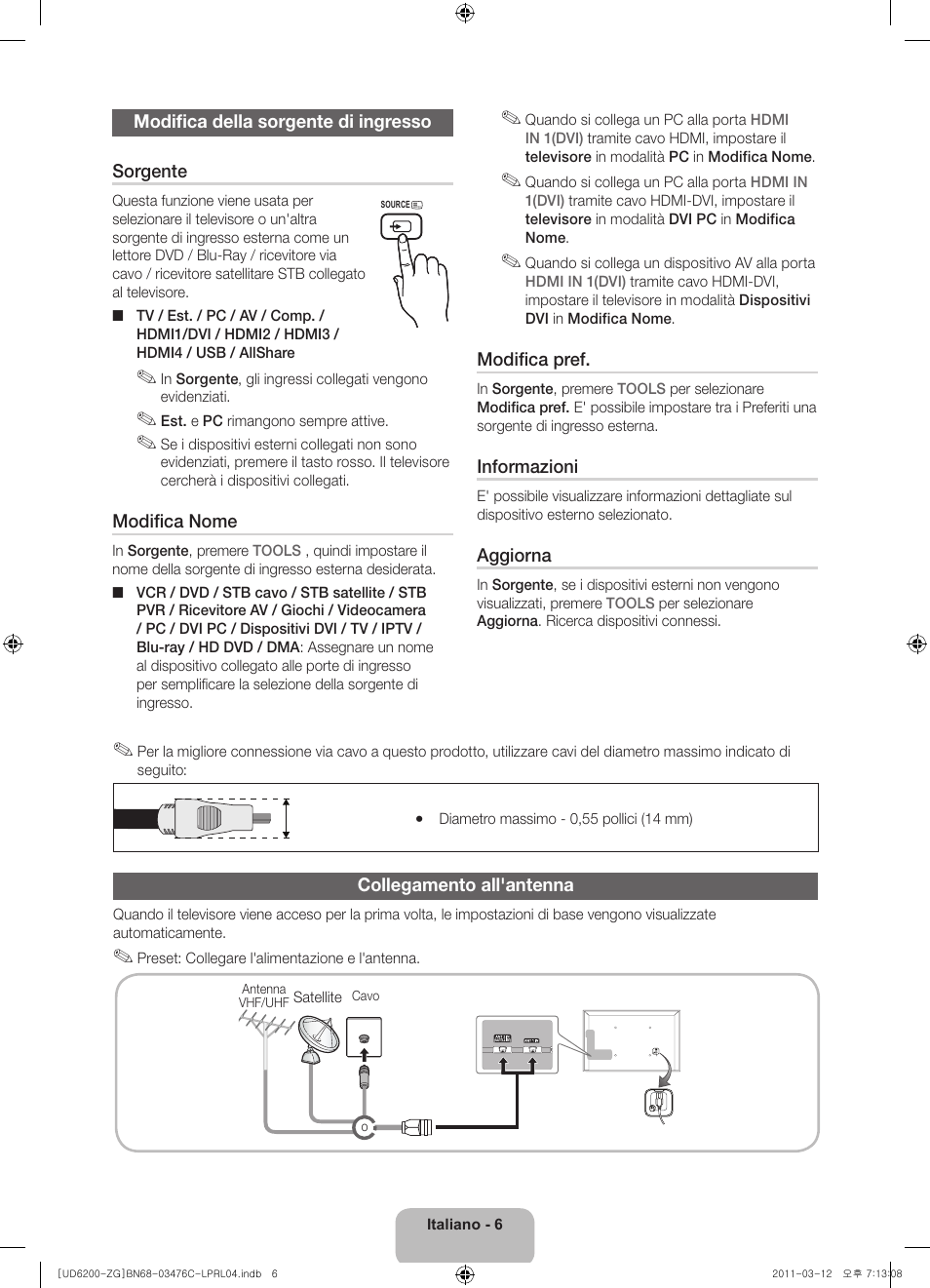 Samsung UE32D6200TS User Manual | Page 70 / 86
