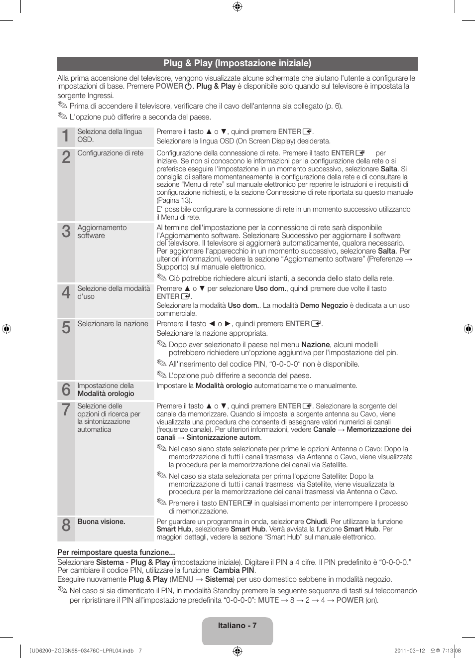 Samsung UE32D6200TS User Manual | Page 71 / 86