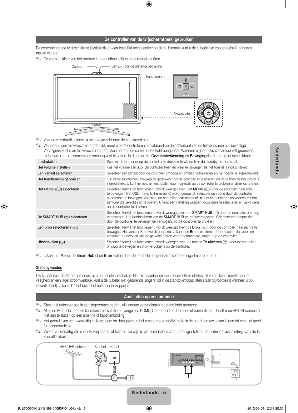 Samsung UE55ES7000S User Manual | Page 74 / 93