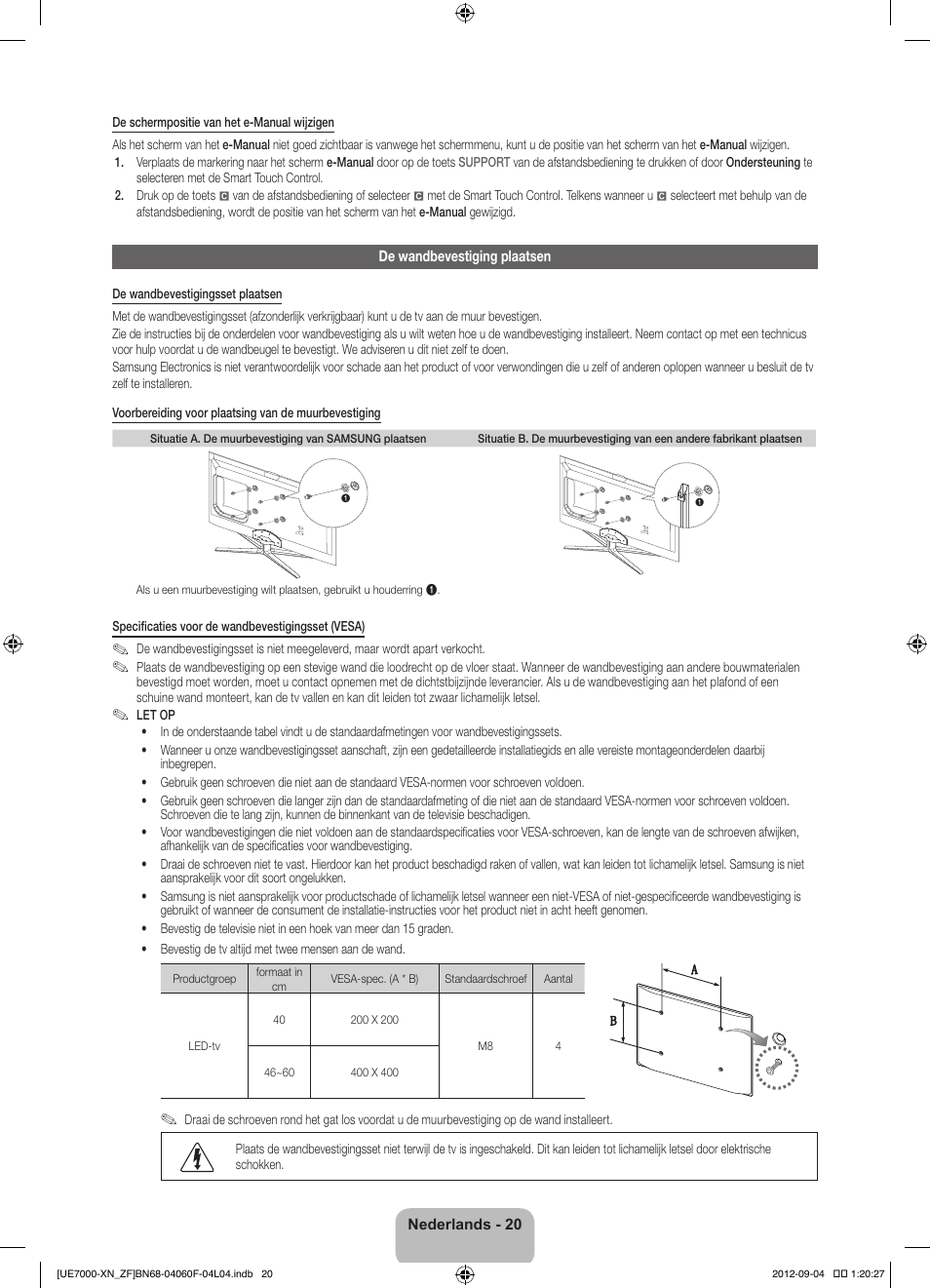 Samsung UE55ES7000S User Manual | Page 89 / 93