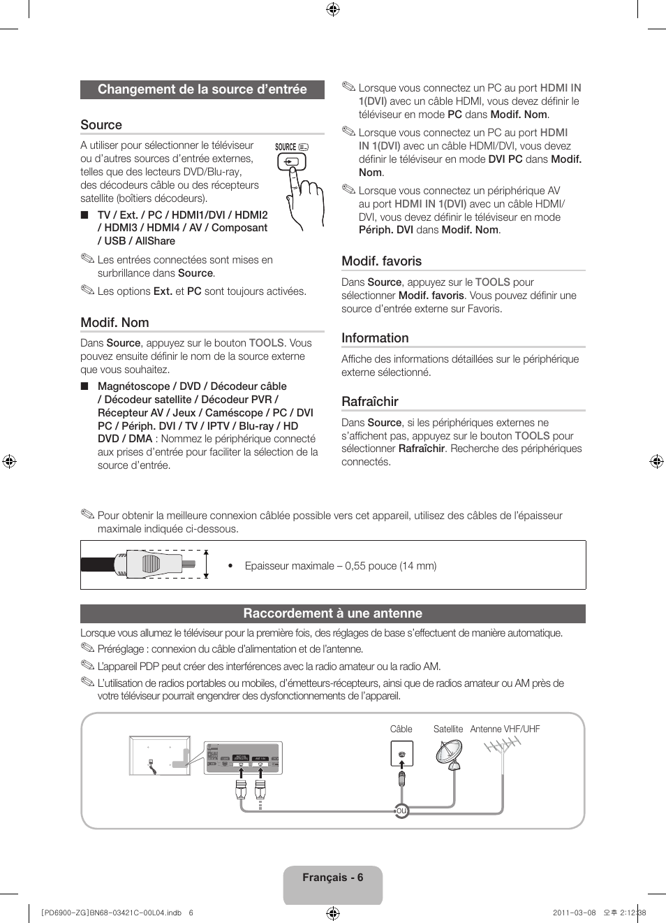 Samsung PS59D6900DS User Manual | Page 44 / 78