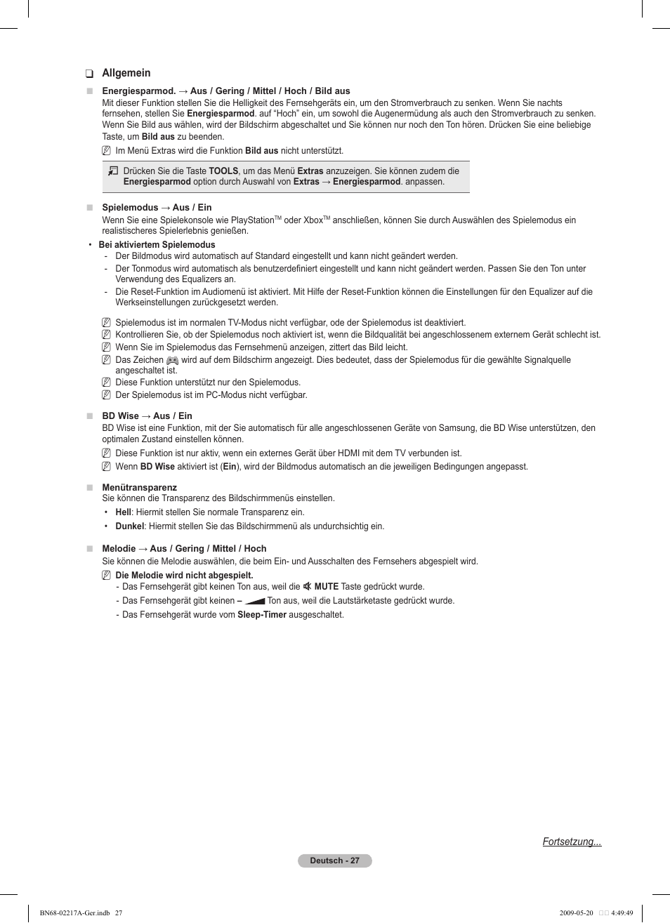 Samsung PS50B679S1S User Manual | Page 118 / 339