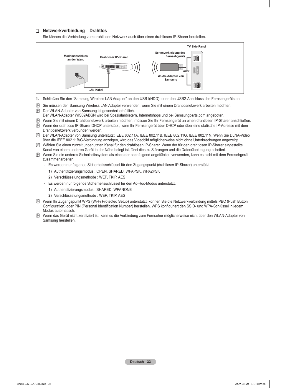 Samsung PS50B679S1S User Manual | Page 124 / 339